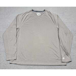 Laguna Sun Shield Rash Guard Shirt Mens XL Gray UPF 50+ Long Sleeve Swim
